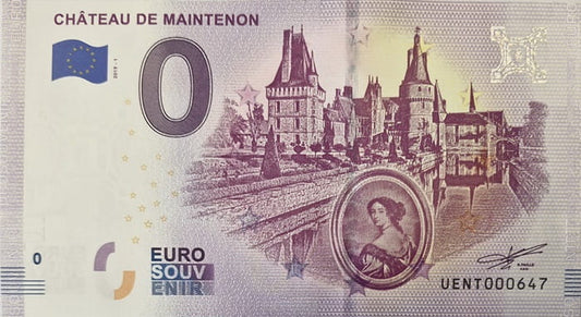 0 euro Francja Chateau de Mainteon 2019