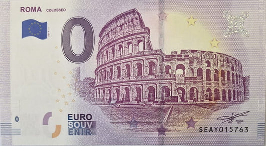 0 euro Włochy Rzym Koloseum 2019