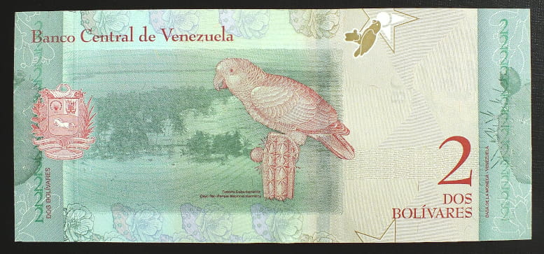2 Bolivares - Wenezuela 2018 r.