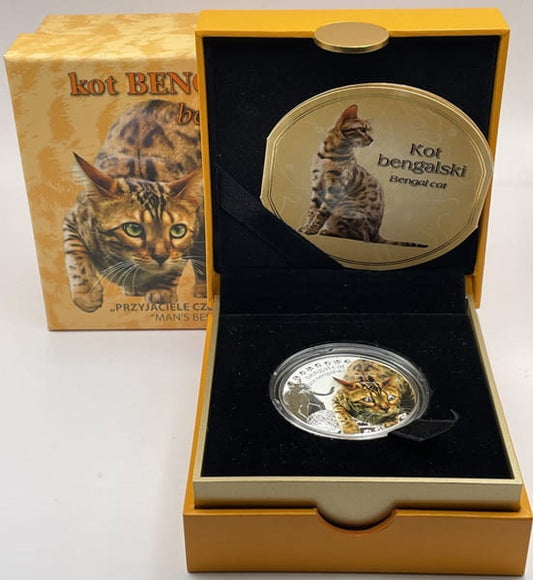 1 dolar kot bengalski Przyjaciele Człowieka 2014 r.