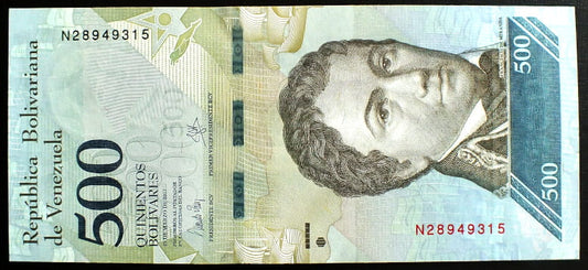 500 Bolivares - Wenezuela 2017 r.