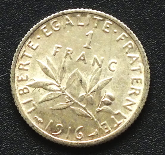 1 frank Francja (1898-1920) 5 g - Ag 835