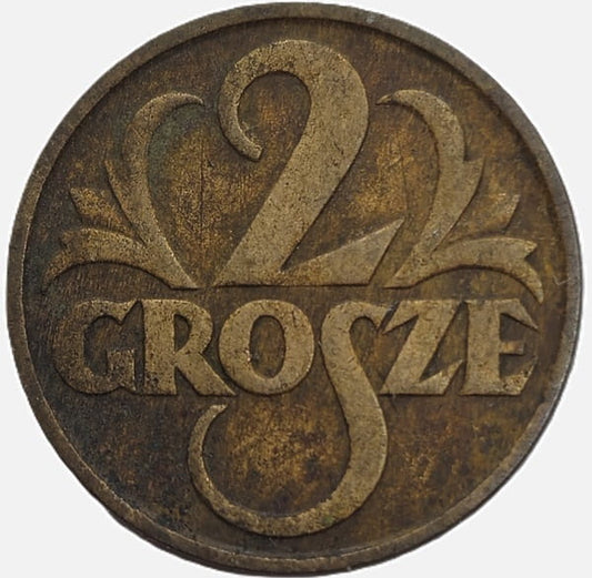 Moneta 2 grosze 1928