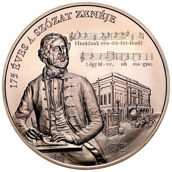 2000 forintów 175 lat hymnu Węgier 2018