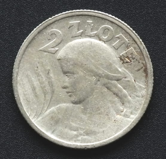2 Złote 1924 rok - Żniwiarka