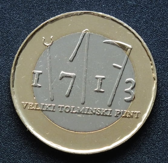 3 Euro Tolmin Peasant Revolt - Słowenia