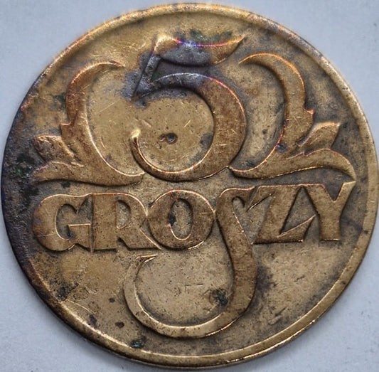 Moneta 5 groszy 1925