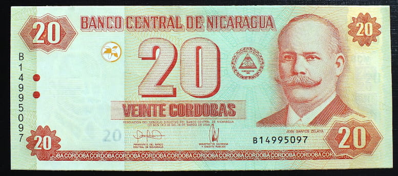 20 Cordobas - Nikaragua 2006 r.