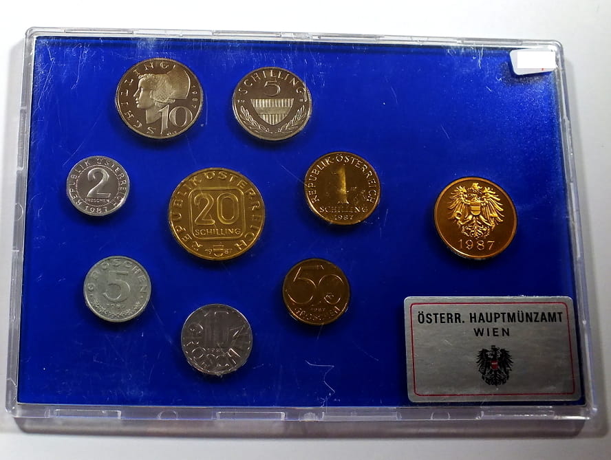 SET Austria 1987 PROOF!