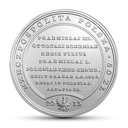 50 zł Skarby Stanisława Augusta – Wacław II Czeski