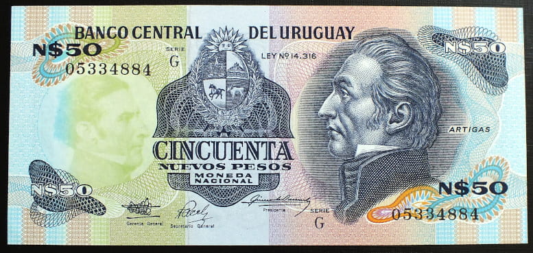 50 Nuevos Pesos - Urugwaj