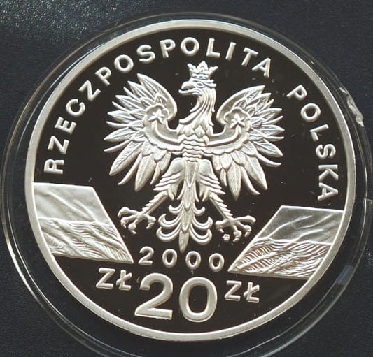 20 zł Dudek (łac. Upupa epops)