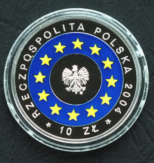 10 zł Wstąpienie Polski do Unii Europejskiej