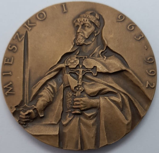 Medal Mieszko I półpostać PTAiN