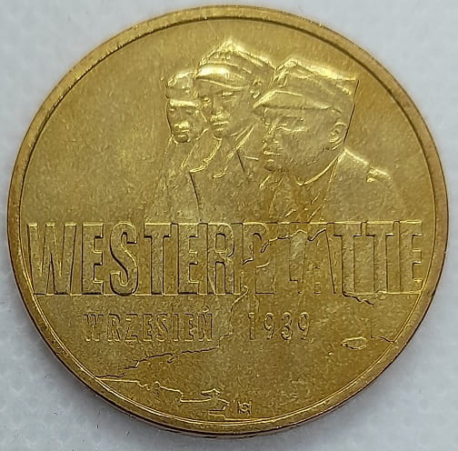 Moneta 2 zł Wrzesień 1939 Westerplatte 2009