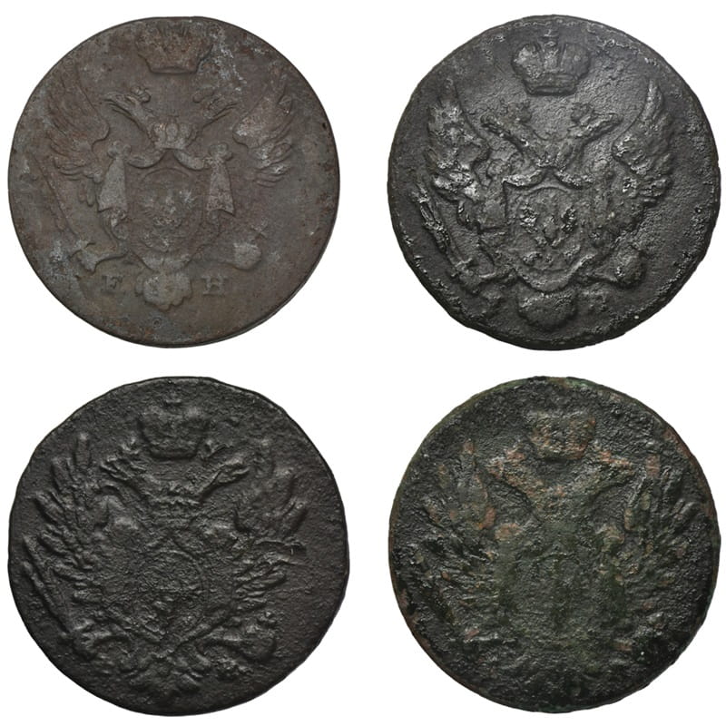 Moneta 1 grosz polski 1816-1835 Królestwo Polskie