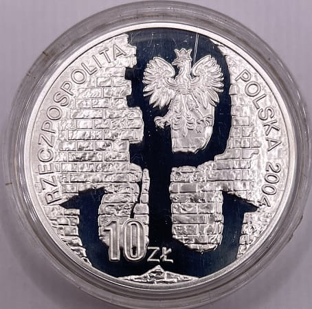 Moneta 10 zł 60 rocznica Powstania Warszawskiego 2004