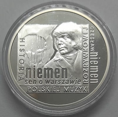 Moneta 10 zł Czesław Niemen 2009