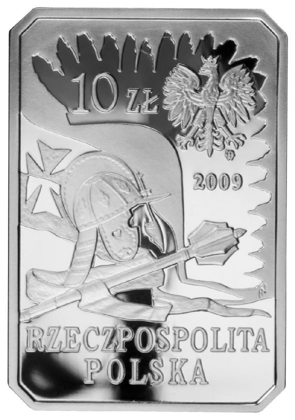 Moneta 10 zł Husarz XVII wiek 2009