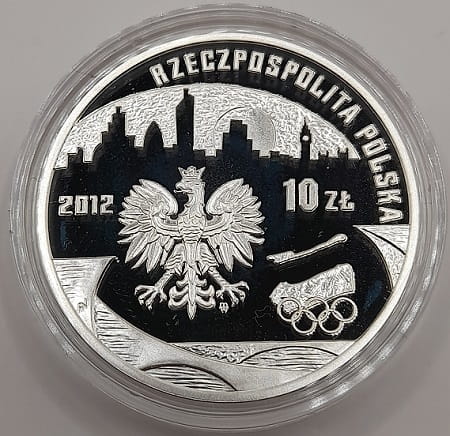 Moneta 10 zł Londyn 2012 r.