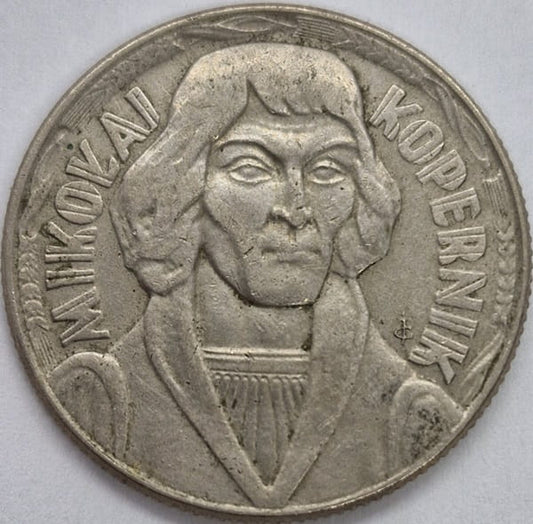 Moneta 10 zł Mikołaj Kopernik 1959 stan 3
