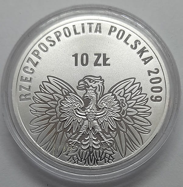 Moneta 10 zł Polska droga do wolności wybory 1989 2009 r.