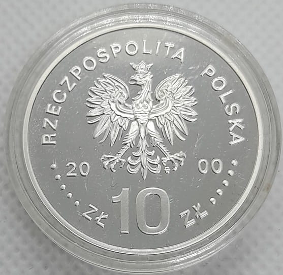 Moneta 10 zł Solidarność 1980-2000 2000 r.