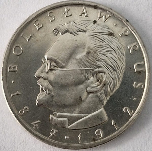 Moneta 10 złotych Bolesław Prus 1982