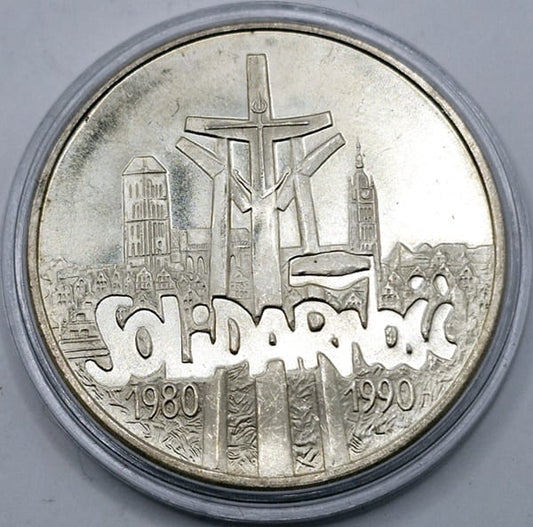 Moneta 100000 zł Solidarność A 1980-1990 1990