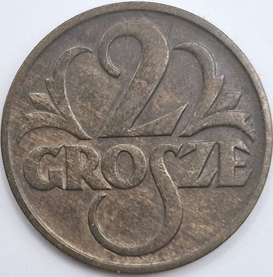 Moneta 2 grosze 1934