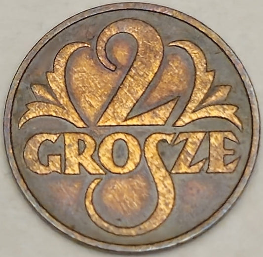 Moneta 2 grosze 1936