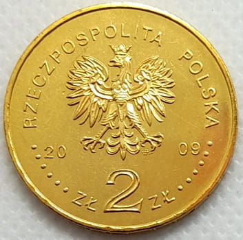 Moneta 2 zł 65 rocznica Powstania Warszawskiego 2009