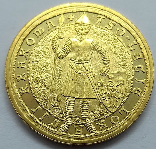 Moneta 2 zł 750-lecie lokacji Krakowa 2007