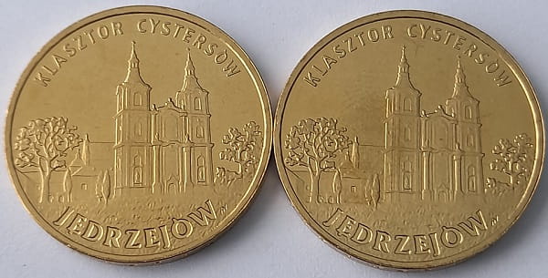 Moneta 2 zł Jędrzejów 2009