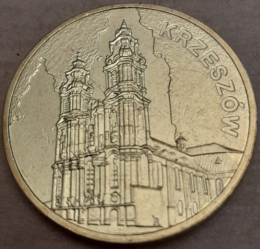 Moneta 2 zł Krzeszów 2010