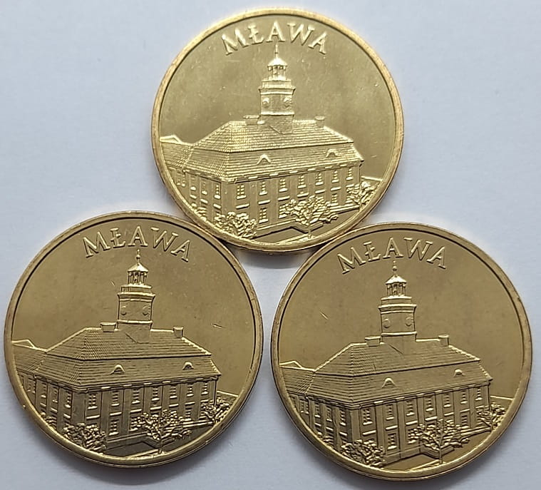 Moneta 2 zł Mława 2011