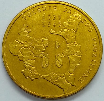 Moneta 2 zł Państwo Podziemne 2009