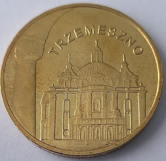 Moneta 2 zł Trzemeszno 2010