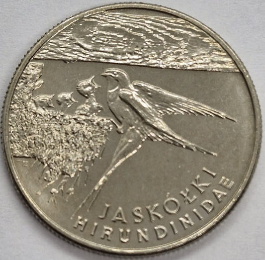 Moneta 20 000 zł Jaskółki 1993