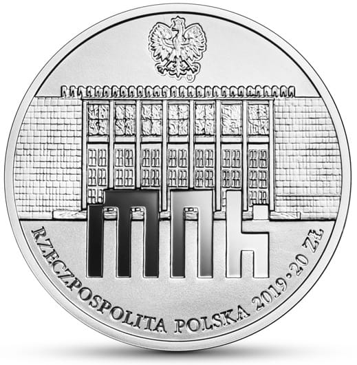 Moneta 20 zł 140-lecie Muzeum Narodowego w Krakowie 2019