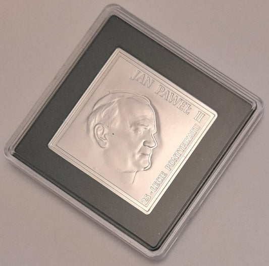 Moneta 20 zł 25-lecie Pontyfikatu Jana Pawła II 2003
