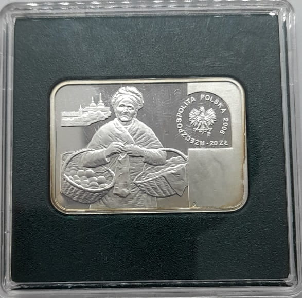 Moneta 20 zł Aleksander Gierymski 2006 r.