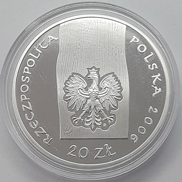 Moneta 20 zł Kościół w Haczowie 2006