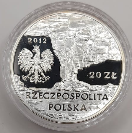 Moneta 20 zł Krzemionki Opatowskie 2012 r.