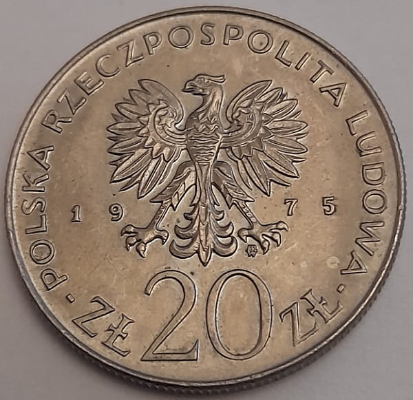 Moneta 20 zł Międzynarodowy Rok Kobiet 1975