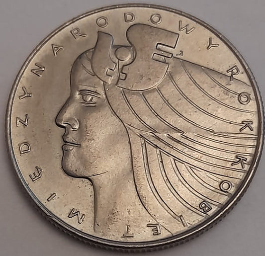 Moneta 20 zł Międzynarodowy Rok Kobiet 1975