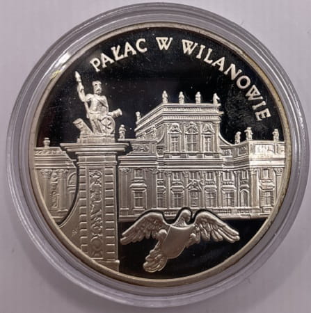 Moneta 20 zł Pałac w Wilanowie 2000 r.