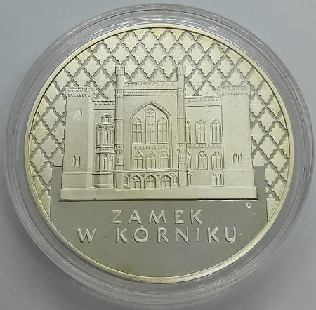Moneta 20 zł Zamek w Kórniku 1998 r.