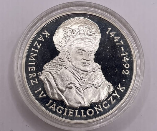 Moneta 200000 zł Kazimierz IV Jagiellończyk popiersie 1993