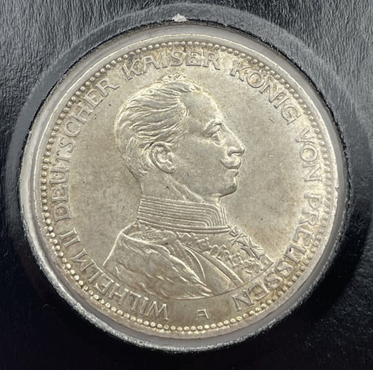Moneta 3 marki 1914 A Wilhelm II Prusy